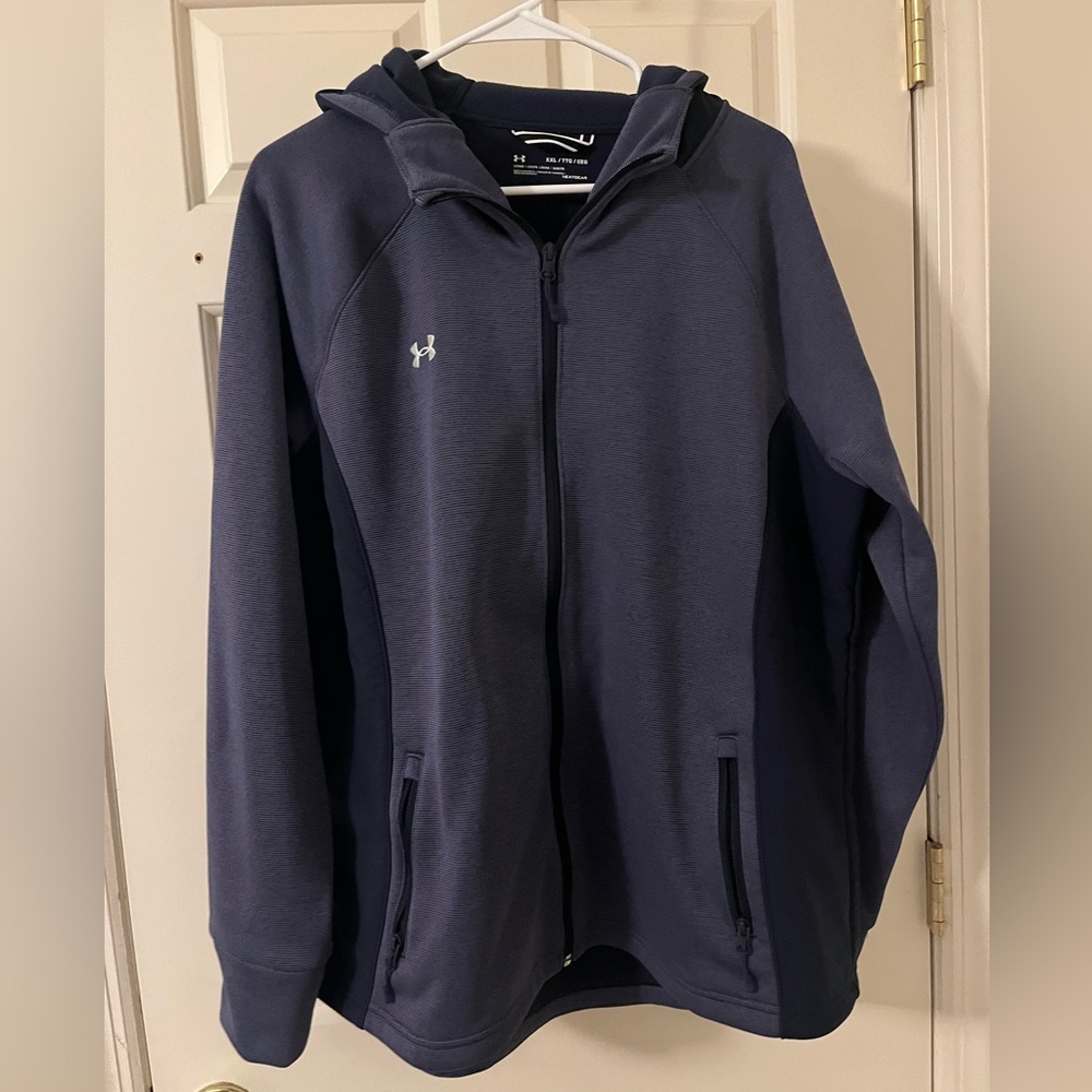 NWT Womens Zip Up Sweatshirt Size XXL Navy Blue sweatshirt